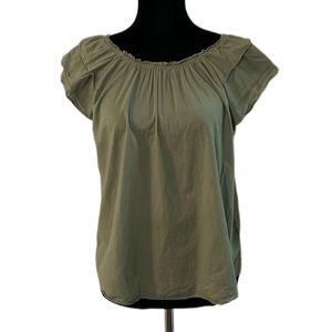 👚AERIE RUFFLED ARM HOLE SHIRT👚